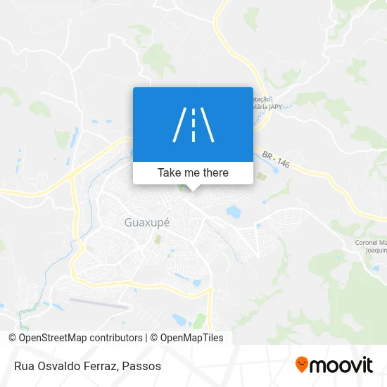 Rua Osvaldo Ferraz map