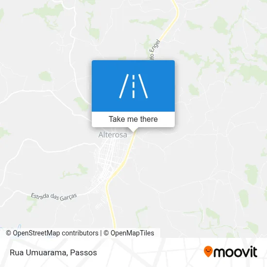 Rua Umuarama map
