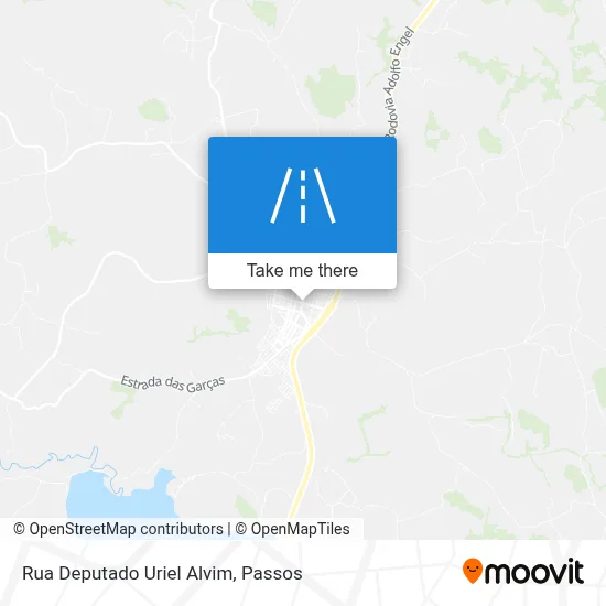 Rua Deputado Uriel Alvim map