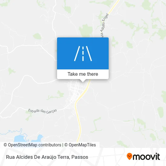 Rua Alcides De Araújo Terra map