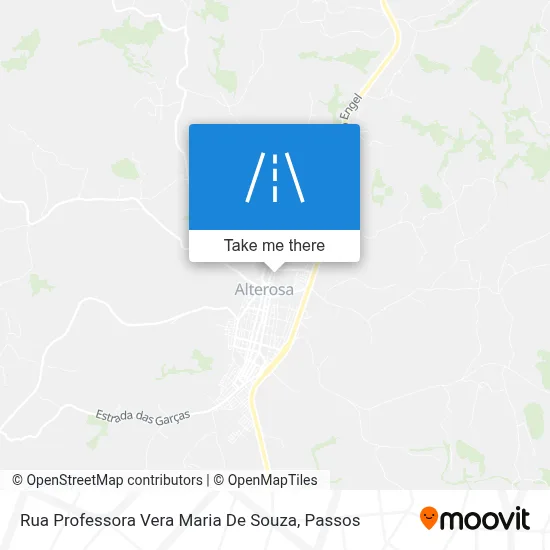 Rua Professora Vera Maria De Souza map