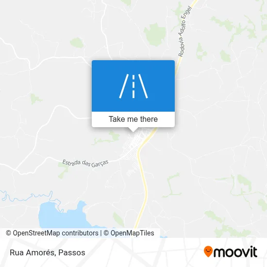 Rua Amorés map