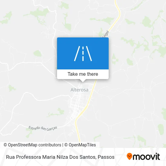Rua Professora Maria Nilza Dos Santos map