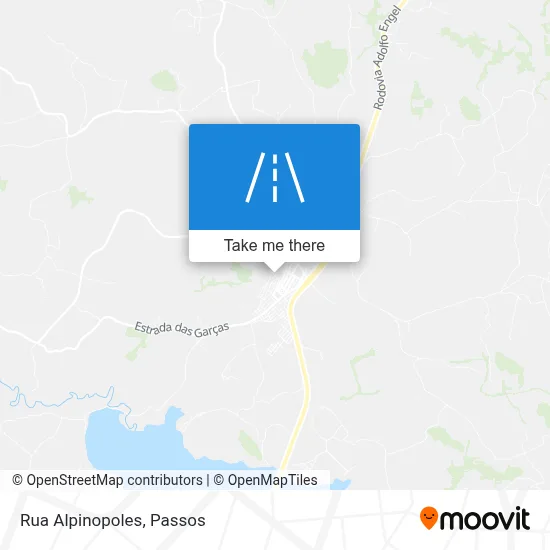 Rua Alpinopoles map