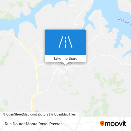 Rua Doutor Monte Raso map