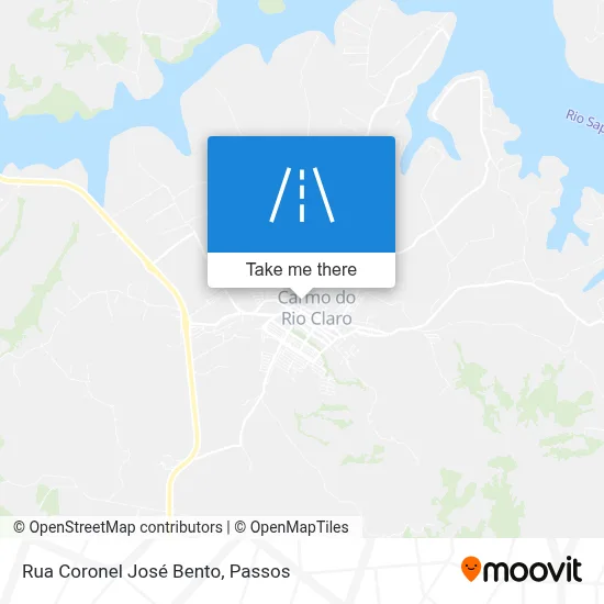 Rua Coronel José Bento map