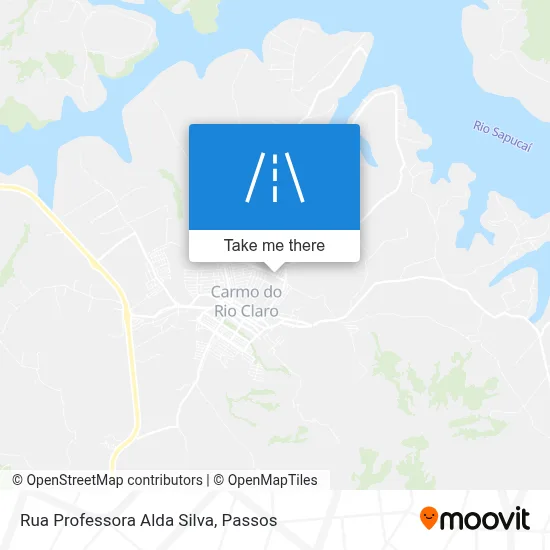 Rua Professora Alda Silva map