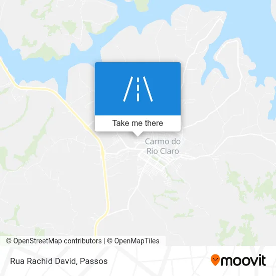 Rua Rachid David map