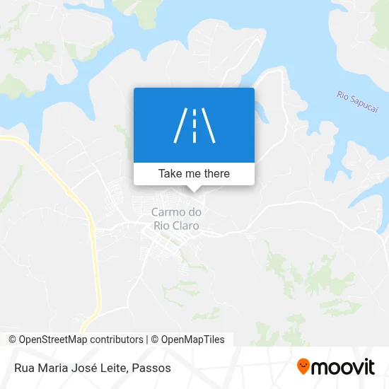 Rua Maria José Leite map