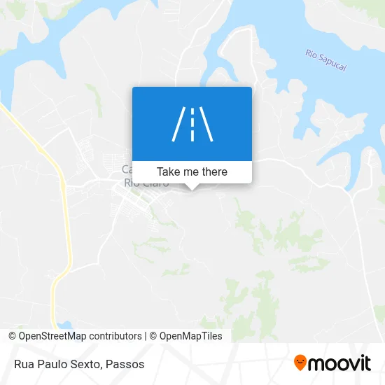 Rua Paulo Sexto map
