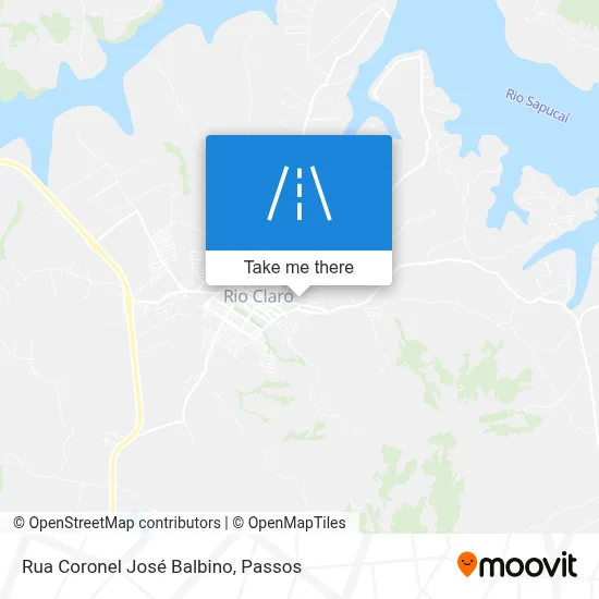 Rua Coronel José Balbino map