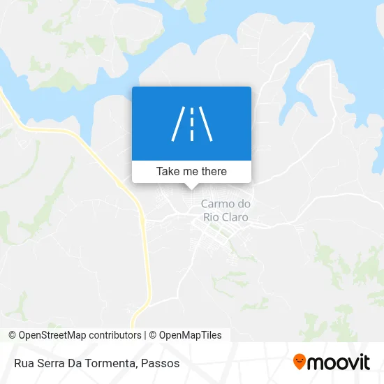Rua Serra Da Tormenta map