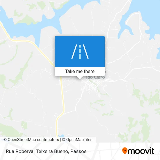 Rua Roberval Teixeira Bueno map