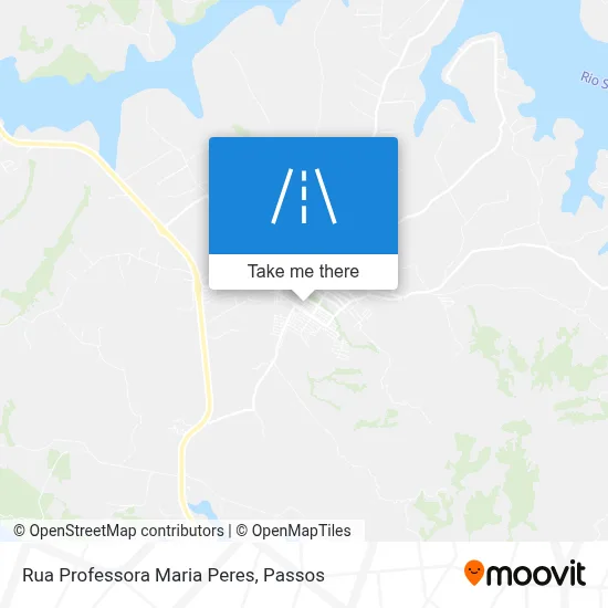 Rua Professora Maria Peres map
