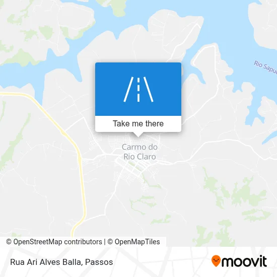Rua Ari Alves Balla map