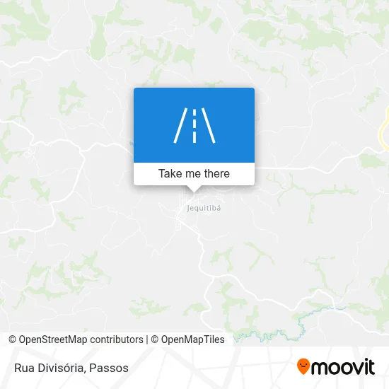 Rua Divisória map