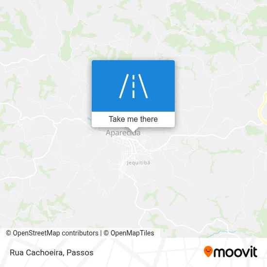 Rua Cachoeira map