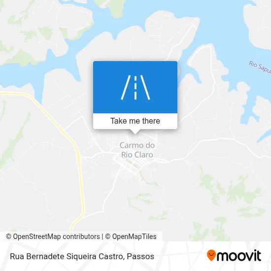 Rua Bernadete Siqueira Castro map