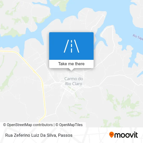 Rua Zeferino Luiz Da Silva map