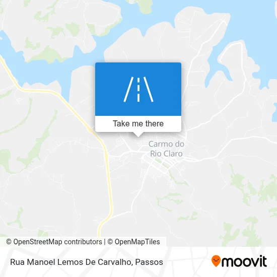 Rua Manoel Lemos De Carvalho map