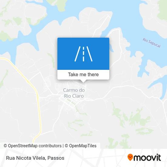 Rua Nicota Vilela map