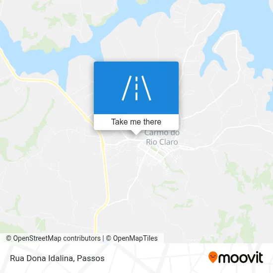 Rua Dona Idalina map