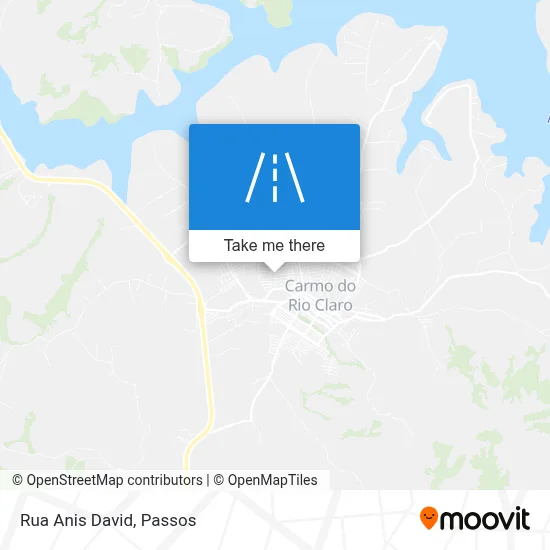 Rua Anis David map