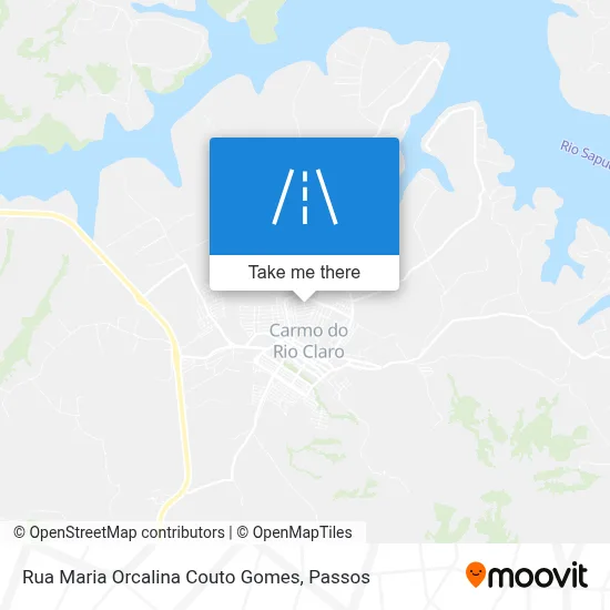 Rua Maria Orcalina Couto Gomes map