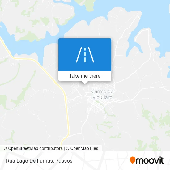 Rua Lago De Furnas map