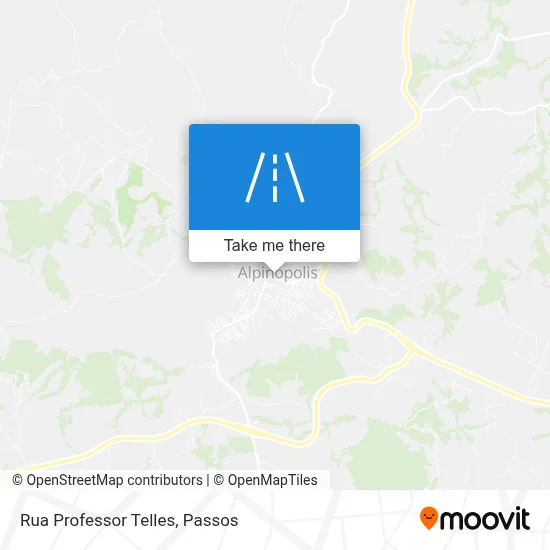Rua Professor Telles map