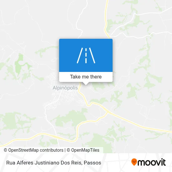 Rua Alferes Justiniano Dos Reis map