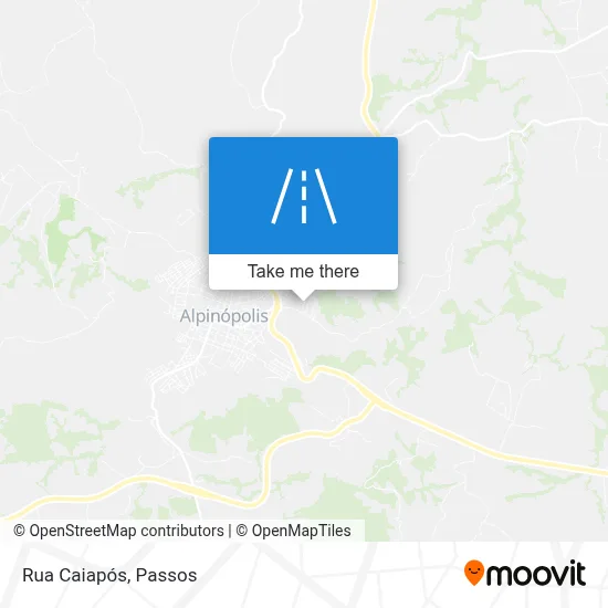 Rua Caiapós map
