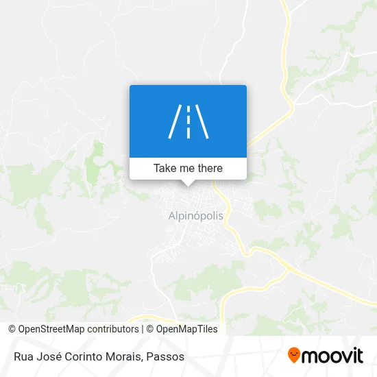 Rua José Corinto Morais map
