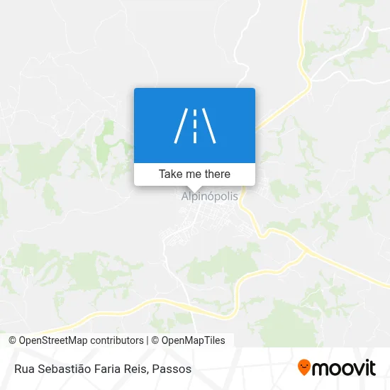 Rua Sebastião Faria Reis map