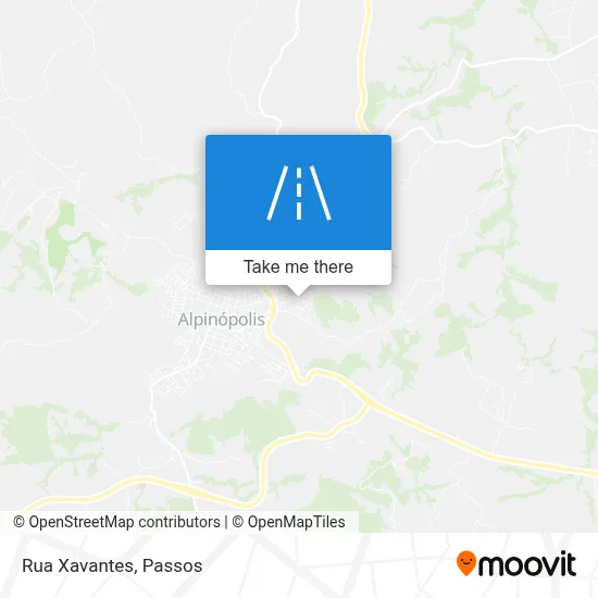 Rua Xavantes map