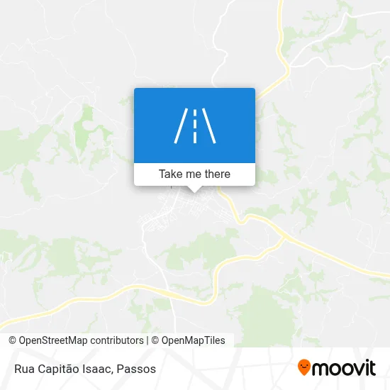Rua Capitão Isaac map