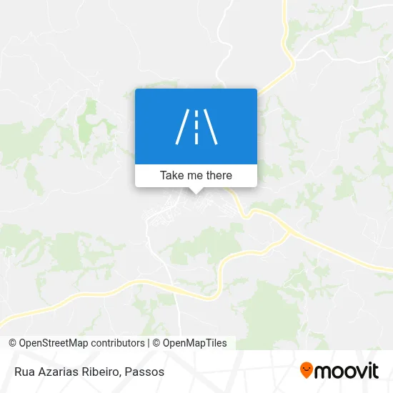 Rua Azarias Ribeiro map