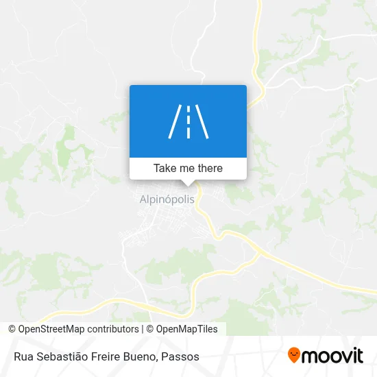 Rua Sebastião Freire Bueno map
