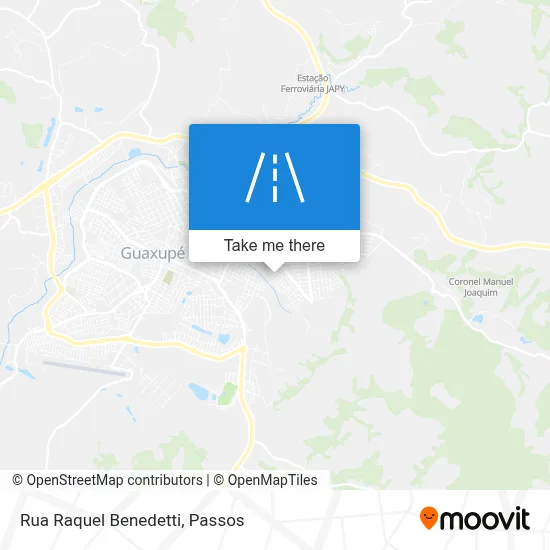 Rua Raquel Benedetti map