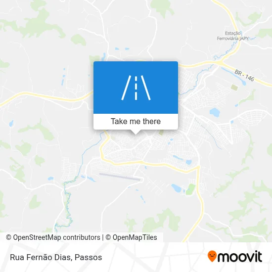Rua Fernão Dias map