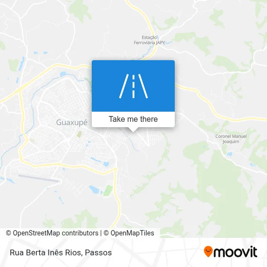 Rua Berta Inês Rios map