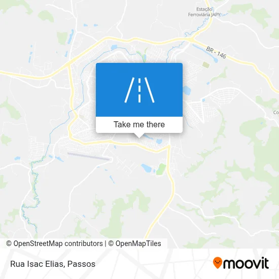 Rua Isac Elias map