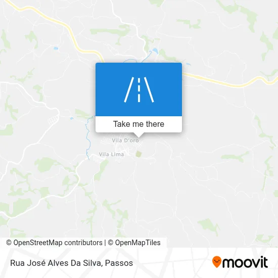 Rua José Alves Da Silva map