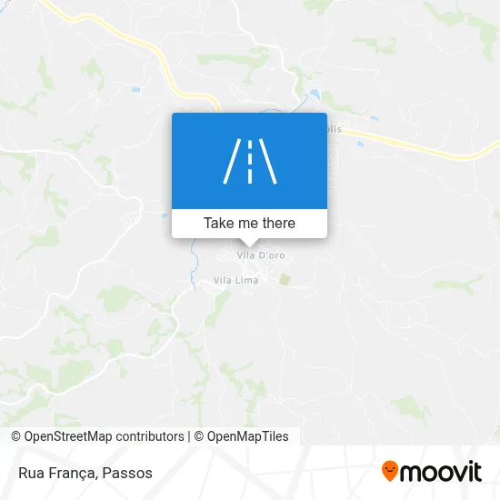 Rua França map