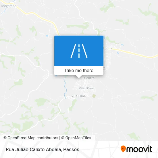 Rua Julião Calixto Abdala map