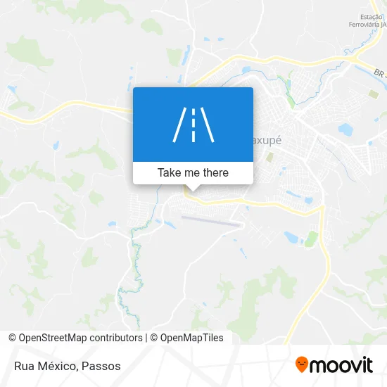 Rua México map