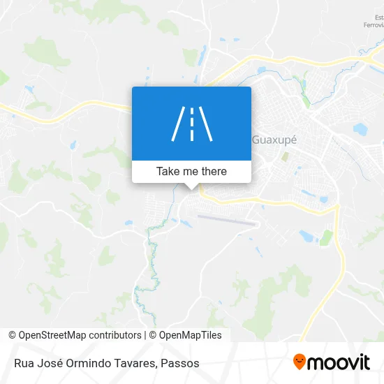 Rua José Ormindo Tavares map