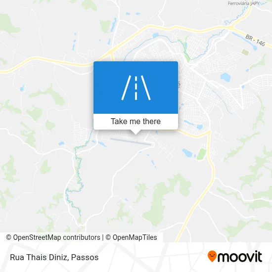 Rua Thais Diniz map