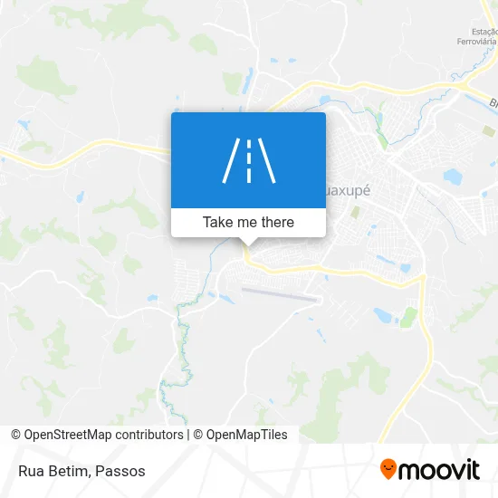 Rua Betim map