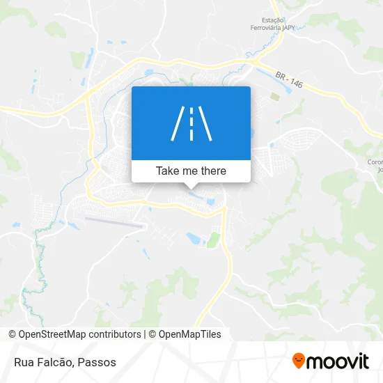 Rua Falcão map